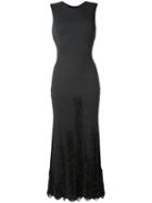 Jean Paul Gaultier Pre-owned Cut-out Detail Maxi Dress - Grey