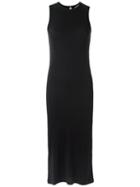 Lilly Sarti - Ribbed Midi Dress - Women - Spandex/elastane/viscose - 40, Black, Spandex/elastane/viscose