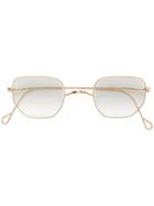 Gouverneur Audigier Rectangular Frame Sunglasses - Metallic