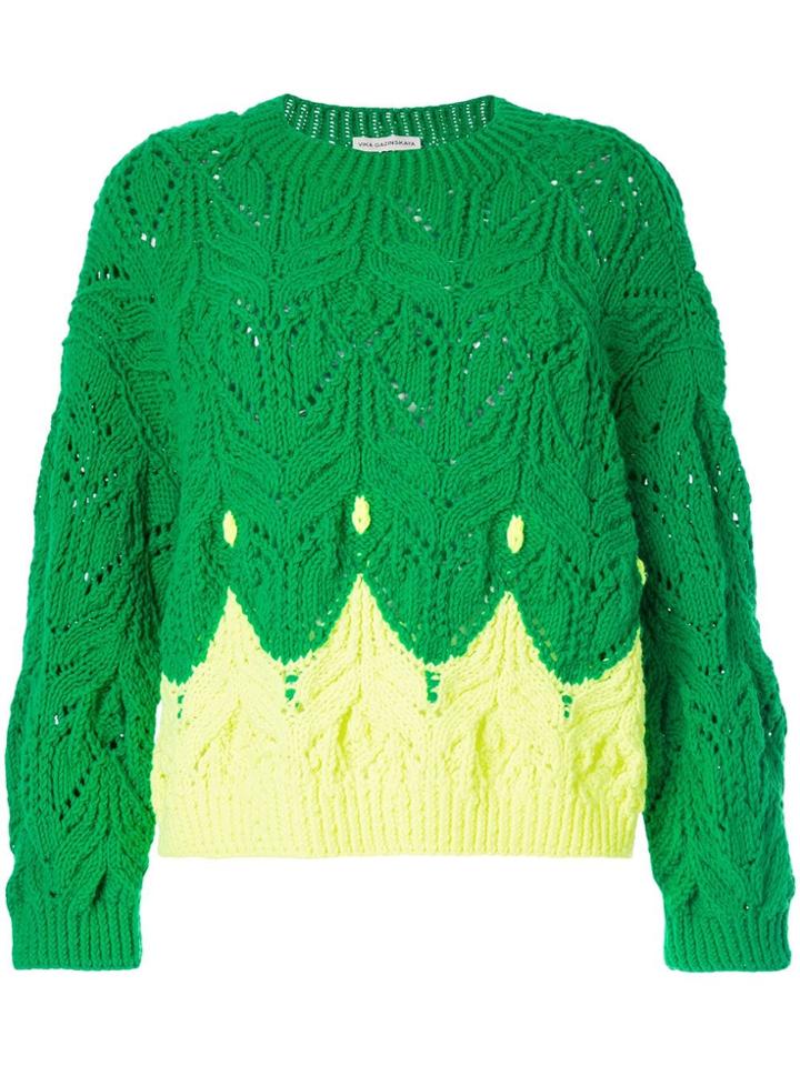 Vika Gazinskaya Knit Jumper - Green