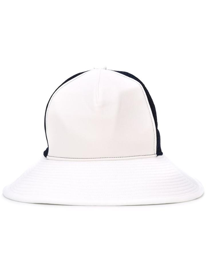 Facetasm Panelled Hat, Women's, Blue, Polyester/nylon