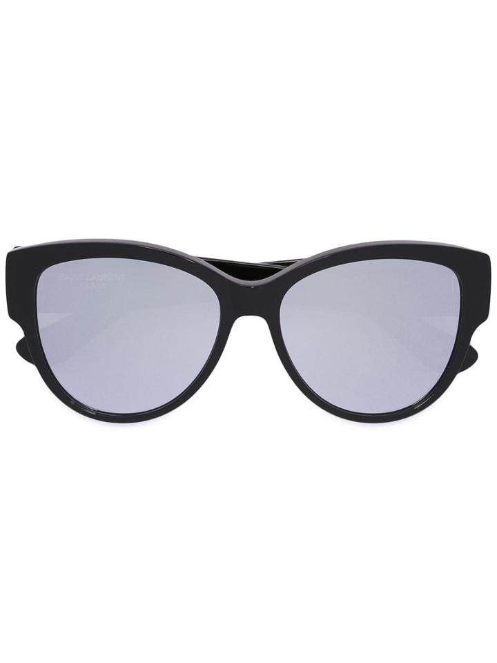 Saint Laurent - Round Sunglasses - Women - Plastic - 50, Black, Plastic