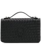 Baldinini Woven Clutch - Black