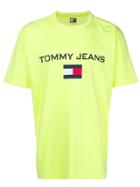 Tommy Jeans Print Logo T-shirt - Yellow & Orange