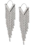 Isabel Marant Crystal Embellished Earrings - Silver