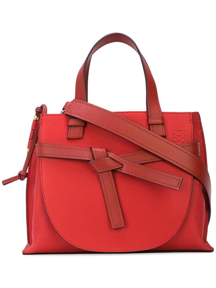 Loewe Small Gate Tote - Red