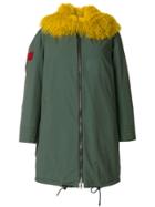 Gianfranco Ferré Fur Trim Parka - Green