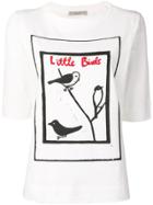 Holland & Holland Little Birds Print T-shirt - White