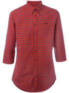 Dsquared2 - Checked Shirt - Men - Cotton - 52, Red, Cotton