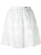 Iro Gaetane Skirt, Women's, Size: 40, White, Cotton/nylon