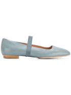 Santoni Strapped Ballerinas - Blue