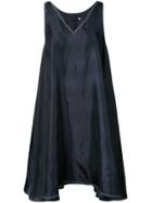 Harvey Faircloth Asymmetric Seam Dress - Blue