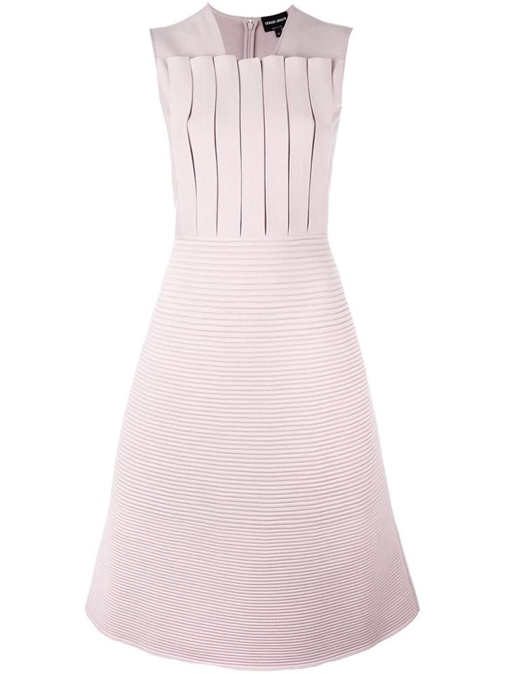 Giorgio Armani Sleeveless Flared Dress