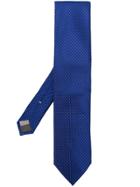 Canali Abstract Patterned Tie - Blue