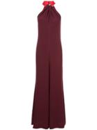 Roksanda Halterneck Jumpsuit - Red