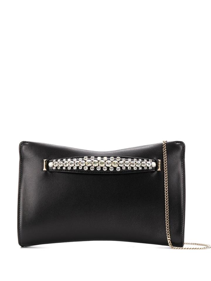 Jimmy Choo Venus Clutch Bag - Black
