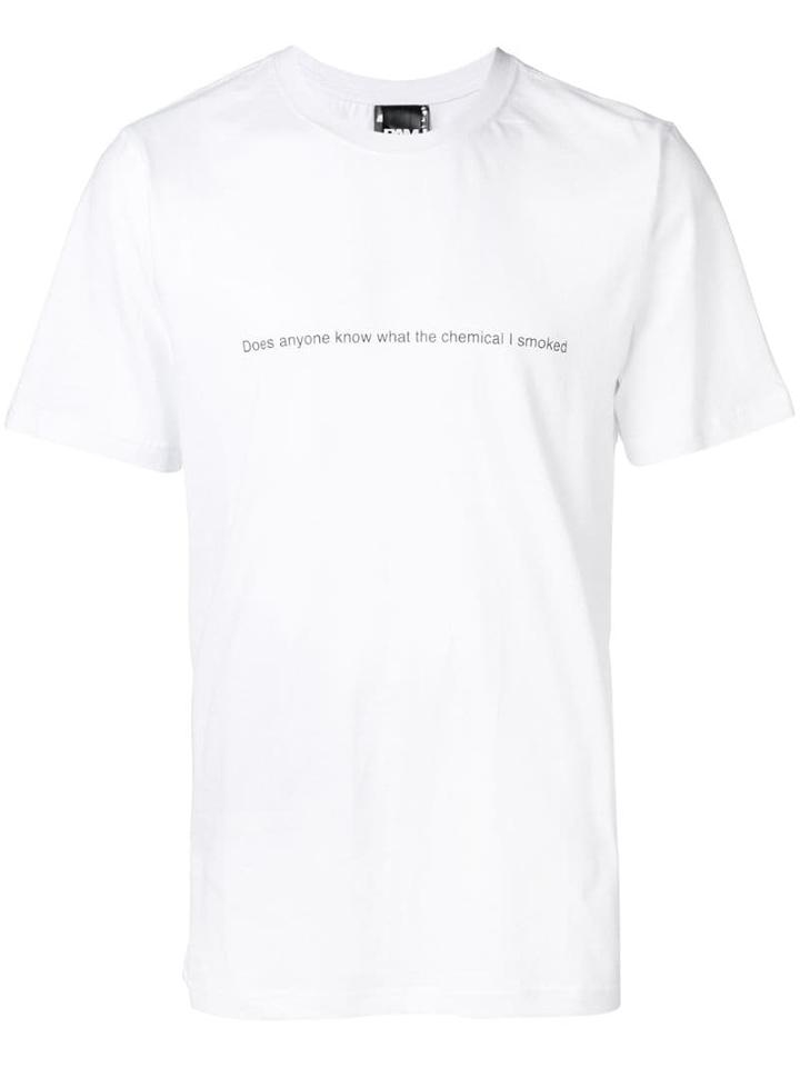 Perks And Mini Graphic Print Long Sleeve Top - White