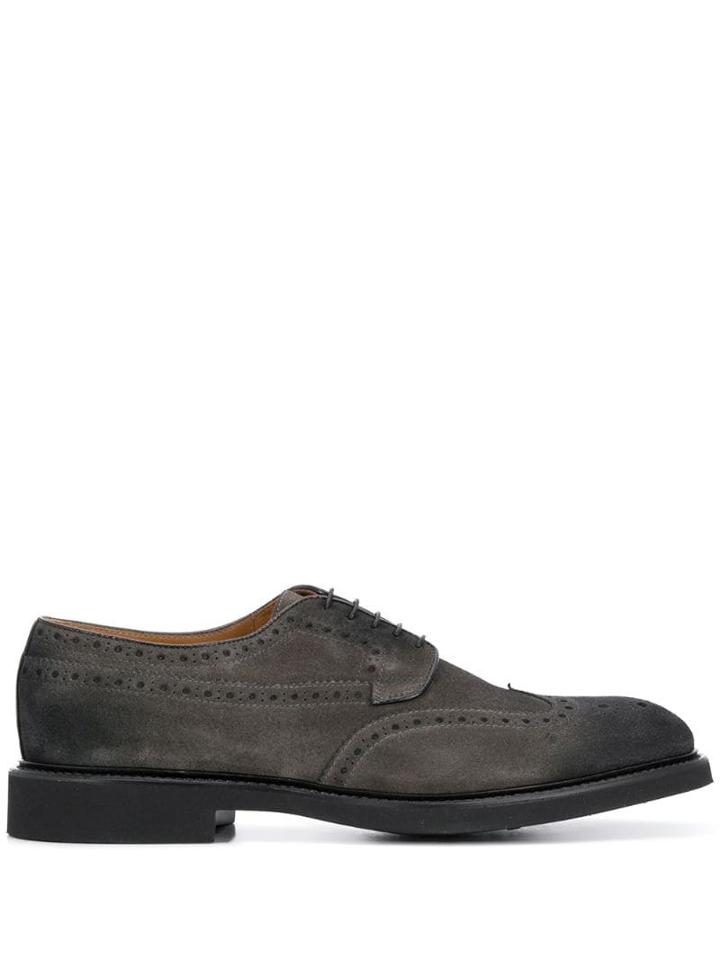 Doucal's Verou Brogues - Grey