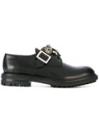 Alexander Mcqueen Buckle Brogues - Black