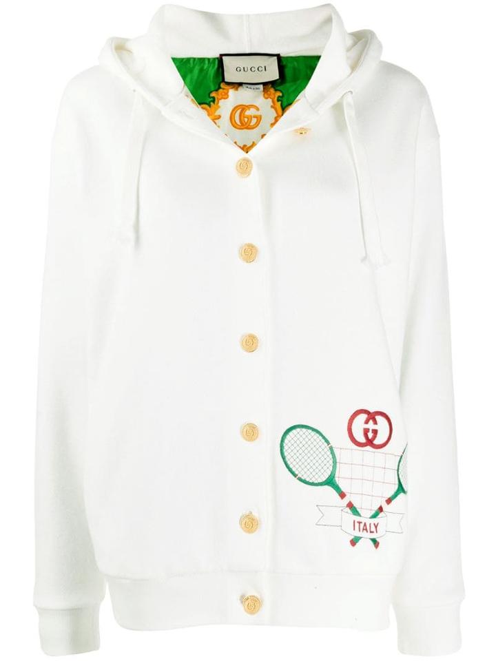Gucci Gucci Tennis Cardigan - White