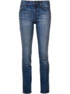 J Brand Straight Leg Jeans, Women's, Size: 27, Blue, Cotton/polyurethane
