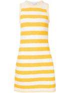 Sonia Rykiel Striped Bouclé Dress - Yellow & Orange