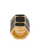 Off-white Hex Nuts Ring - Black