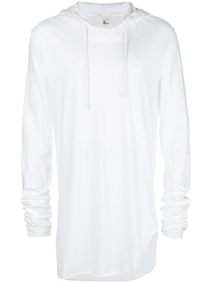 Lost & Found Rooms Jersey Hooded Top - White