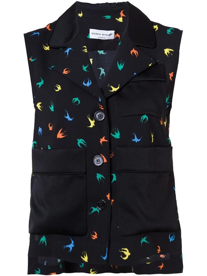 Sonia Rykiel Front Pocket Hi-lo Top
