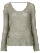 Uma Raquel Davidowicz Rica Knit Top - Green