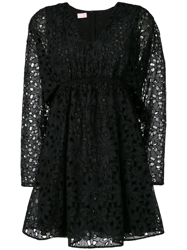 Giamba Babydoll Dress - Black