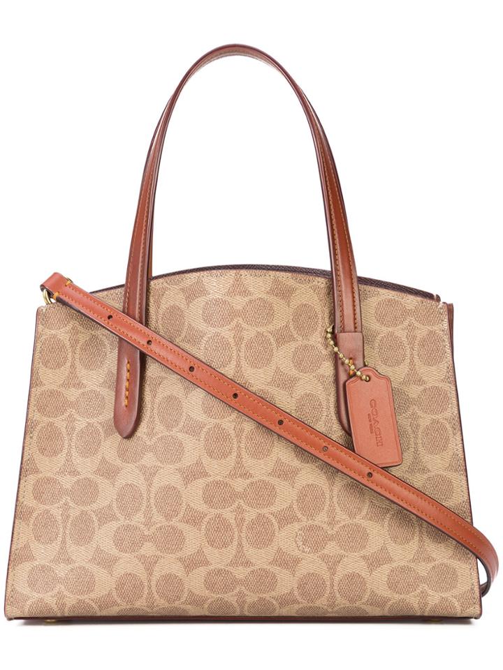 Coach Charlie Carryall Bags - Brown