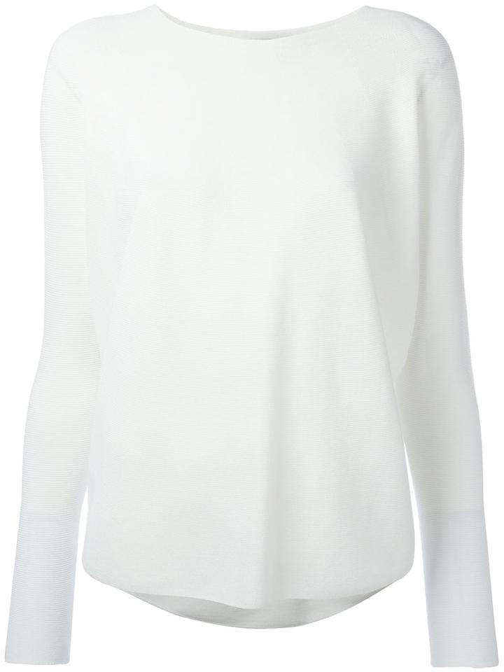 Christian Wijnants - Knitted Top - Women - Cotton/viscose - M, Women's, White, Cotton/viscose