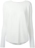 Christian Wijnants - Knitted Top - Women - Cotton/viscose - M, Women's, White, Cotton/viscose
