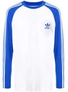 Adidas Adidas Originals 3-stripes Long Sleeve Top - Blue