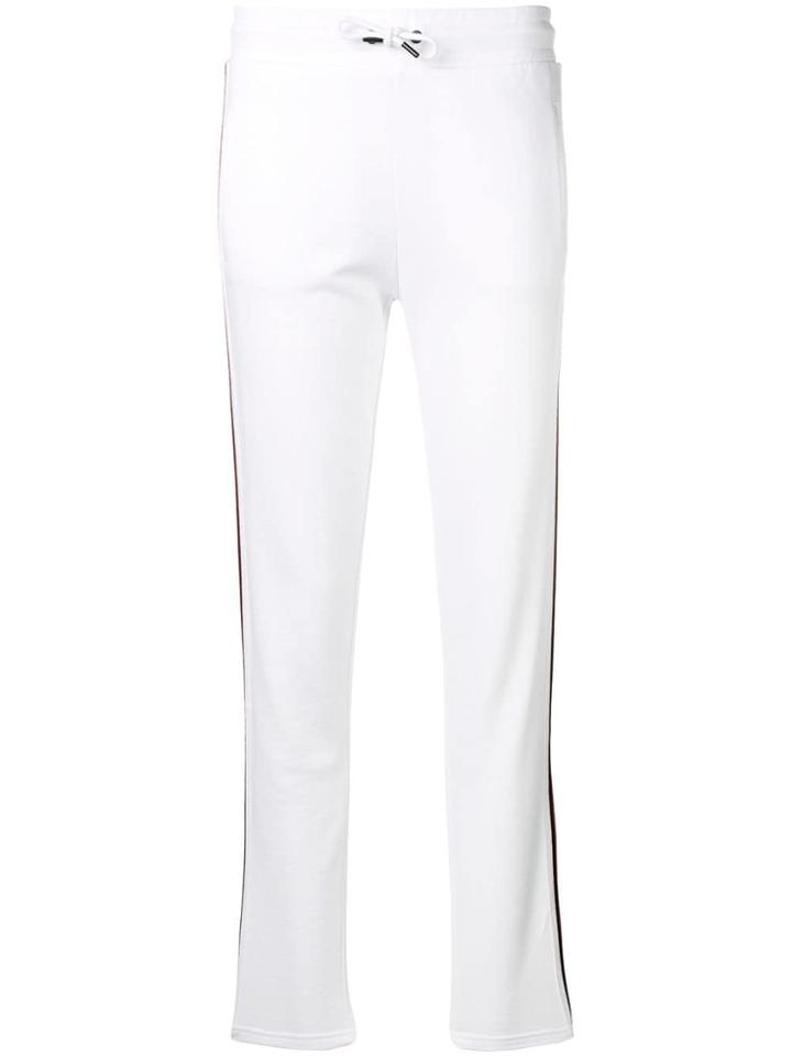 Quantum Courage Side Stripe Track Pants - White