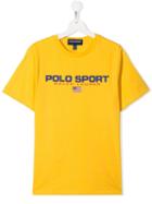 Ralph Lauren Kids Teen Printed Logo T-shirt - Yellow