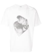 Saint Laurent Print T-shirt - White