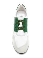 Tod's Contrast Panel Sneakers - White