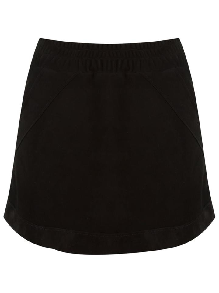 Andrea Bogosian Side Pocket Skorts, Women's, Size: P, Black, Acetate/viscose