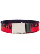 Givenchy Logo Buckle Belt - Red
