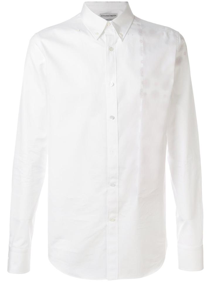 Alexander Mcqueen Classic Oxford Shirt - White