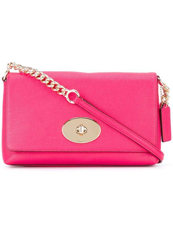 Coach 'crosstown' Crossbody Bag - Pink & Purple