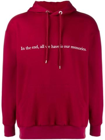 Throwback. Memories Hoodie - Red