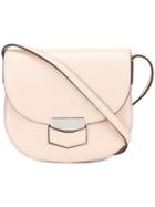 Céline Textured Shoulder Bag, Women's, Nude/neutrals, Calf Leather