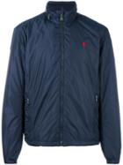 Polo Ralph Lauren Zip Up Wind Breaker, Men's, Size: Large, Blue, Nylon/polyester