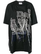 Sacai 'a Day In The Life' Long T-shirt - Black