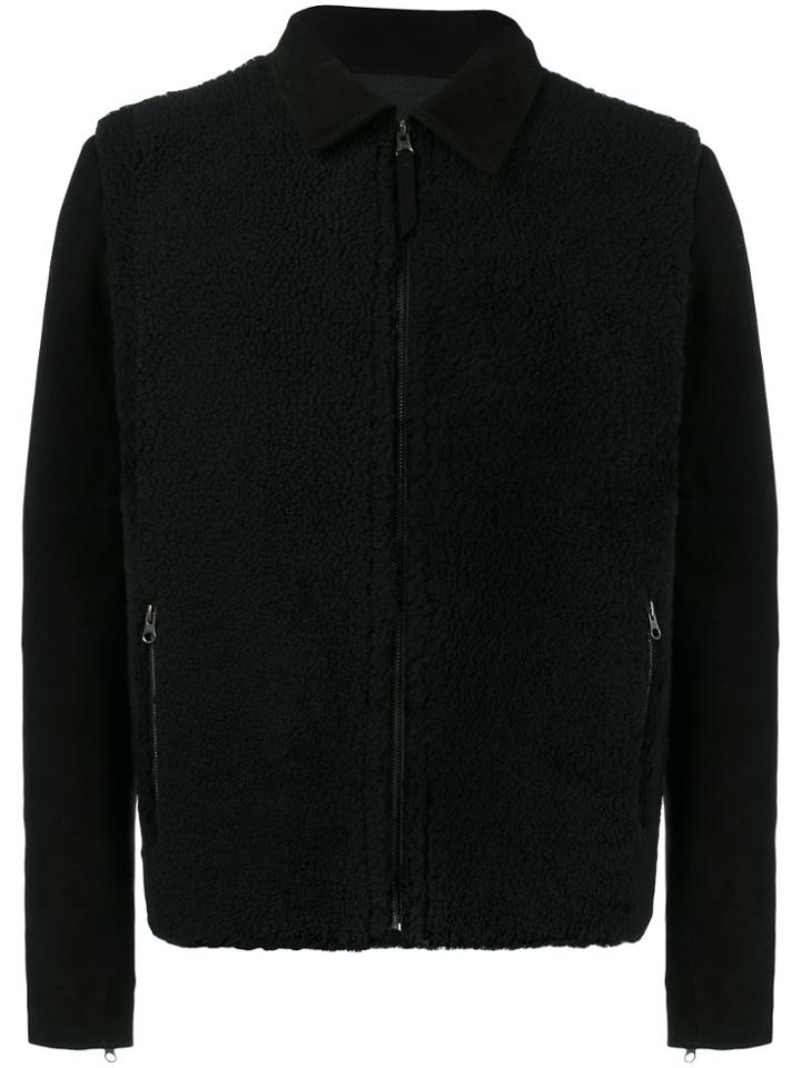 Lot78 Reverse Shearling Jacket - Black