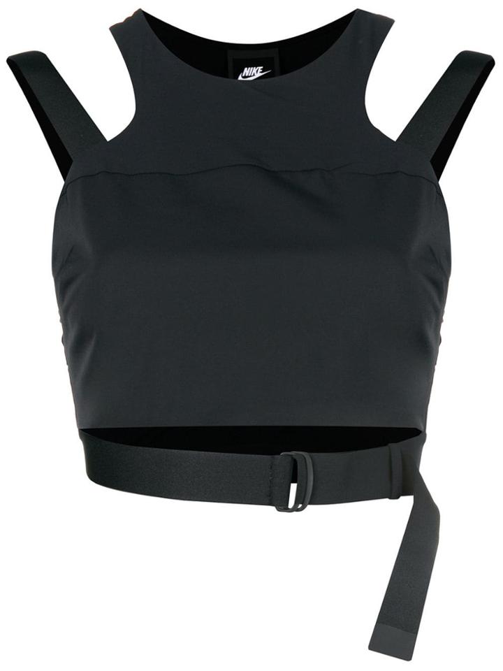 Nike Stretch Vest Top - Black