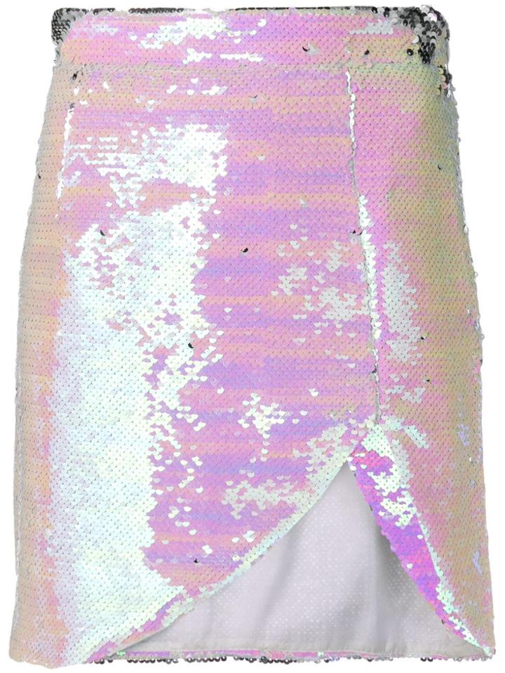 Amen Sequined Mini Skirt - Pink
